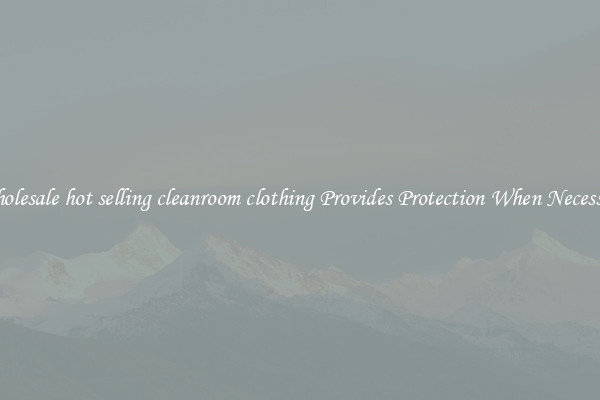Wholesale hot selling cleanroom clothing Provides Protection When Necessary